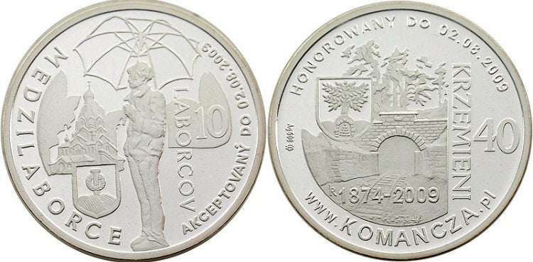 Komańcza / Medzilaborce 40 krzemieni/10 laborcov