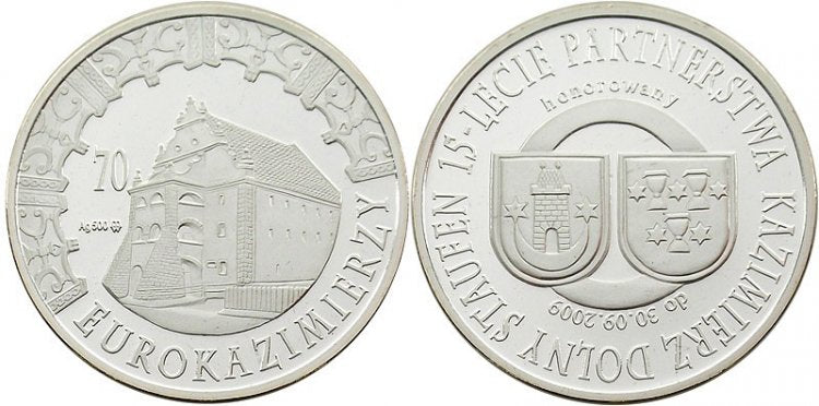 Kazimierz Dolny 70 eurokazimierzy