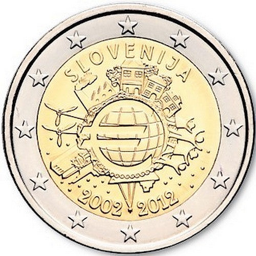 10 lat euro - Słowenia