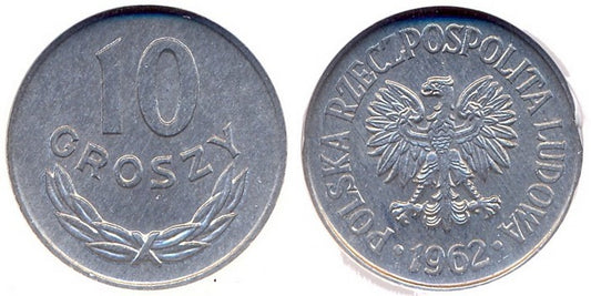 10 groszy 1962