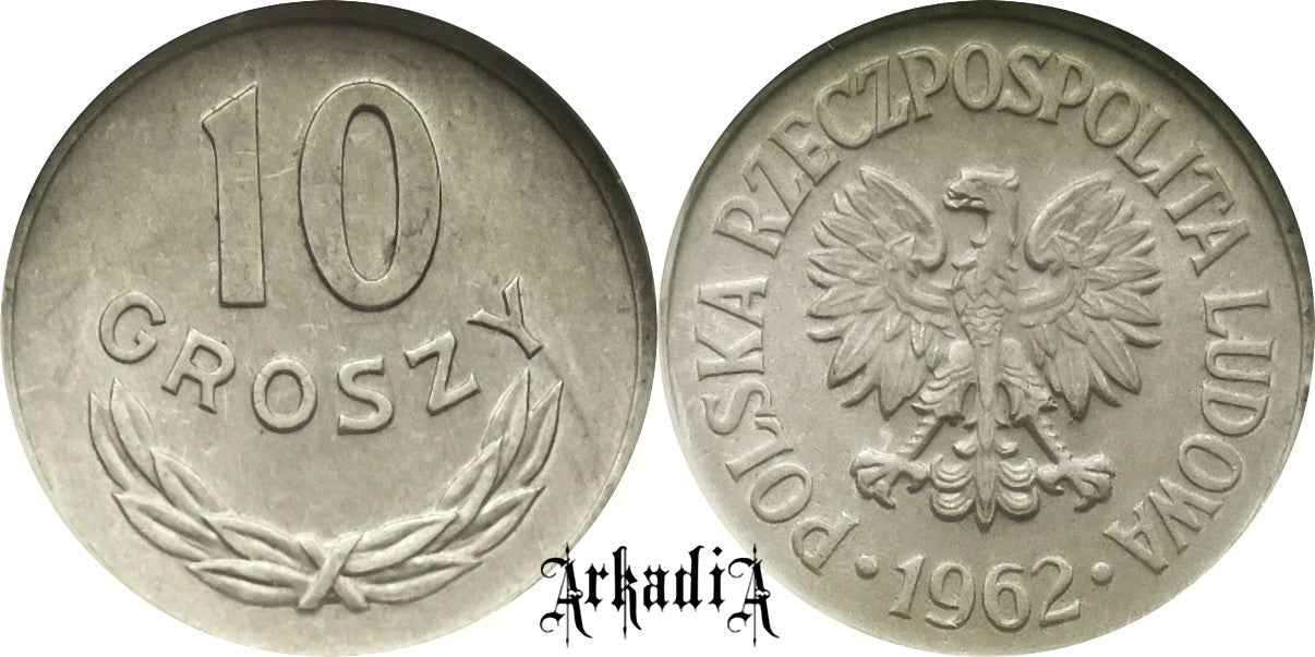 10 groszy 1962