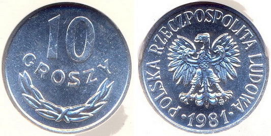 10 groszy 1981