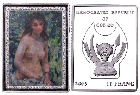 "Naga kobieta w słońcu" - Pierre Auguste Renoir