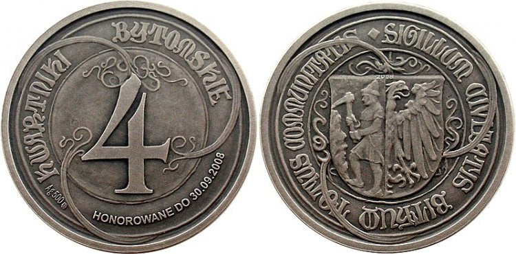Bytom 4 kwartniki - tarcza