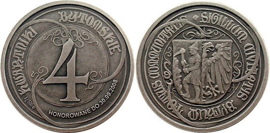 Bytom 4 kwartniki - tarcza