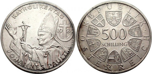 Austria 500 Sch 1983