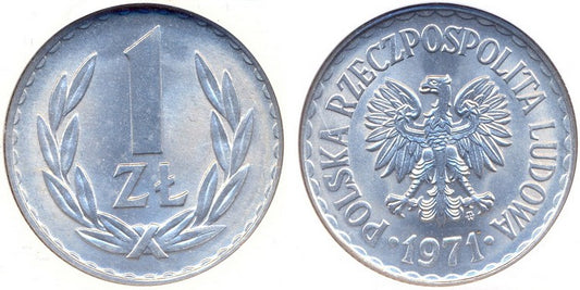 1 złoty 1971