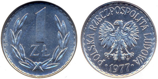 1 złoty 1977