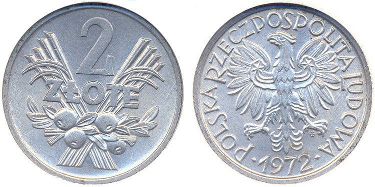 2 złote 1972