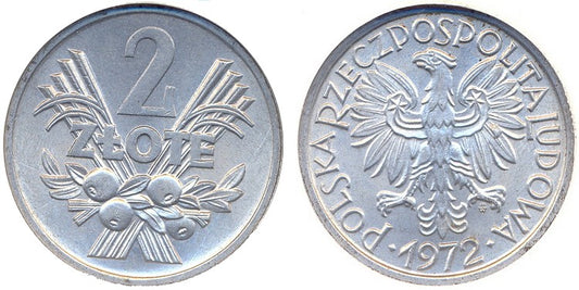 2 złote 1972