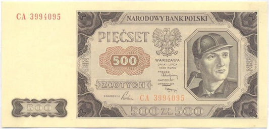 500 złotych 1948