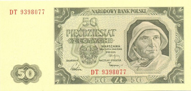 50 złotych 1948
