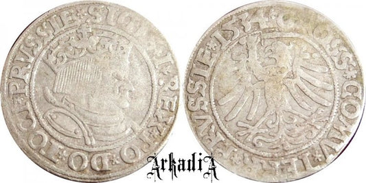 Zygmund I Stary grosz pruski 1534
