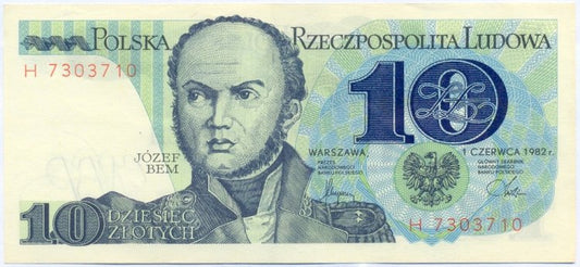 10 złotych 1982