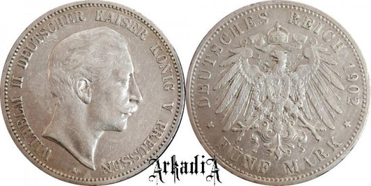 Prusy 5 marek 1902