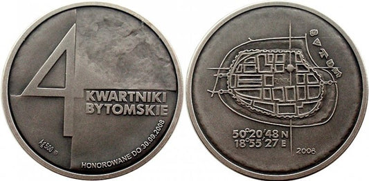Bytom 4 kwartniki - pieczęć
