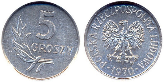 5 groszy 1970