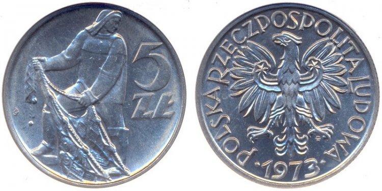 5 złotych 1973