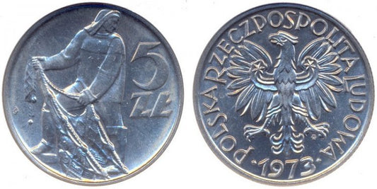 5 złotych 1973