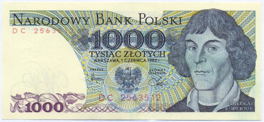 1000 złotych 1982