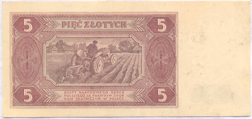 5 złotych 1948
