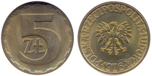 5 złotych 1976