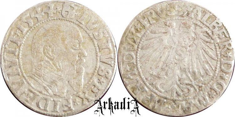 Prusy grosz 1544
