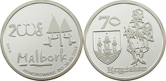 Malbork 70 krzyżaków
