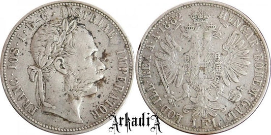Austria 1 floren 1882