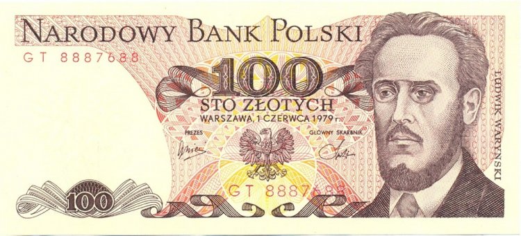 100 złotych 1979