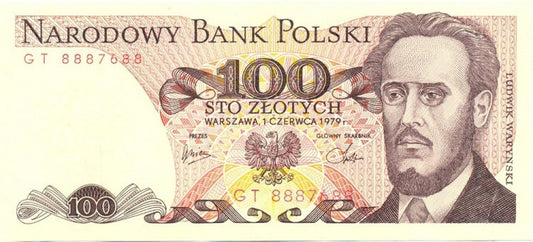 100 złotych 1979