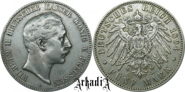 Prusy 5 marek 1894
