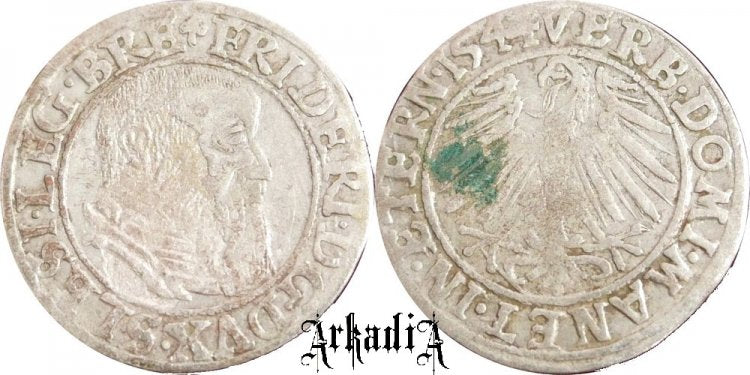 Fryderyk Legnica-Brzeg-Wołów grosz 1544
