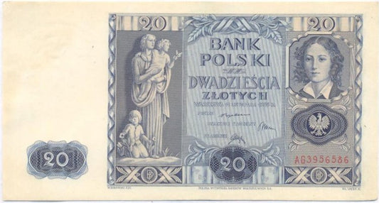20 złotych 1936