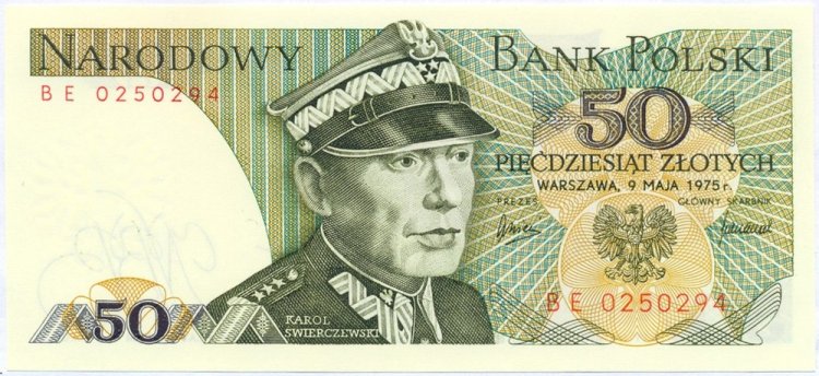 50 złotych 1975