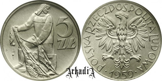 5 złotych 1959