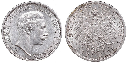 Prusy 2 marki 1906 A