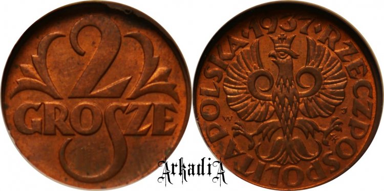 2 grosze 1937