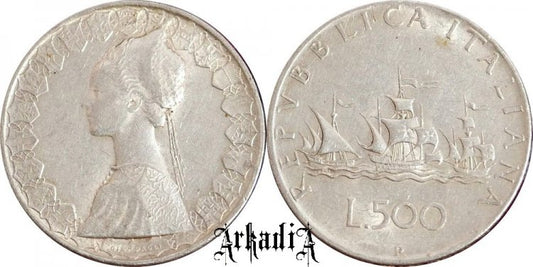 Włochy 500 lirów 1958
