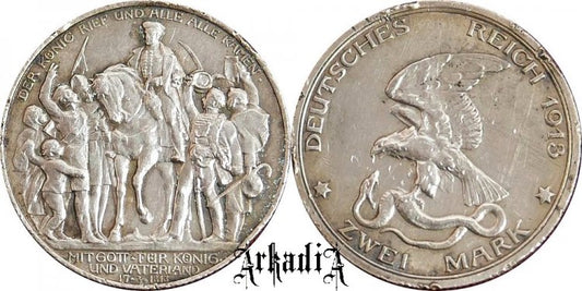 Prusy 2 marki 1913