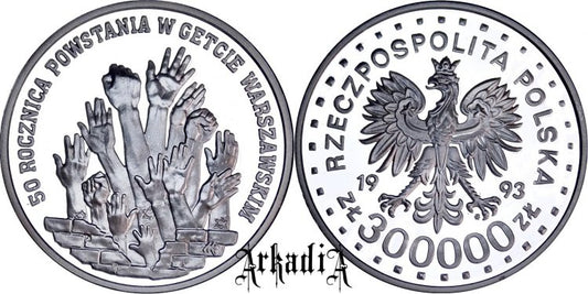 50 rocznica Powstania w Getcie Warszawskim
