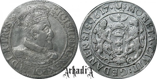 Zygmunt III Waza ort gdański 1617