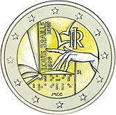 Włochy - 200-tna rocznica urodzin Ludwika Braille'a