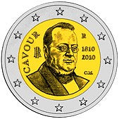 Włochy - 200-tna rocznica urodzin hrabiego Cavour