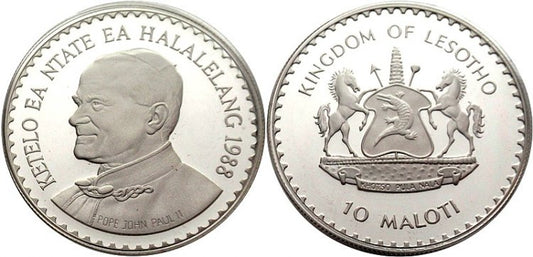 Lesoto 10 M 1988