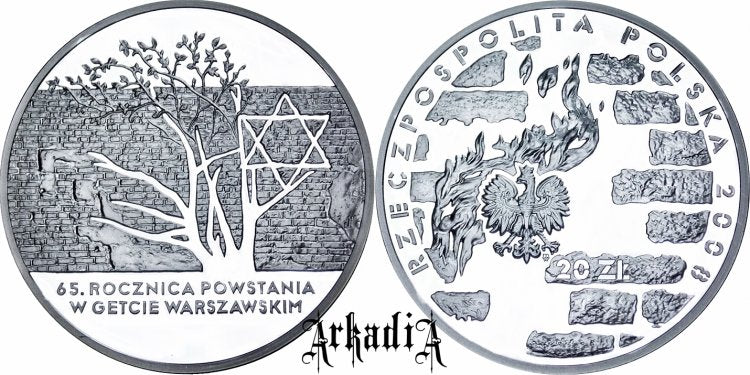 65 rocznica powstania w Getcie Warszawskim