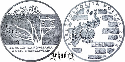 65 rocznica powstania w Getcie Warszawskim