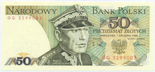 50 złotych 1988