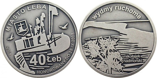 Łeba 40 łeb - wydmy ruchome
