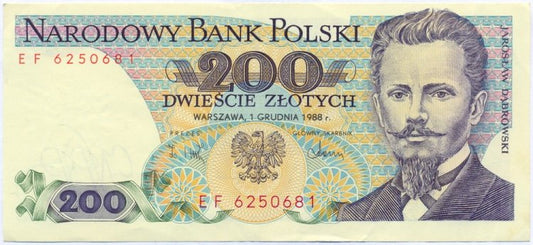 200 złotych 1988